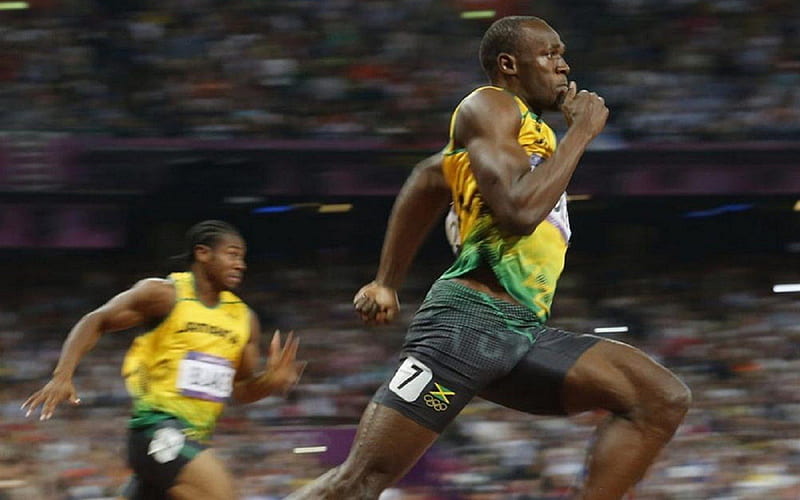 Usain Bolt, the man, an athlete, runner, world champion, a sprinter, champion, HD wallpaper | Peakpx