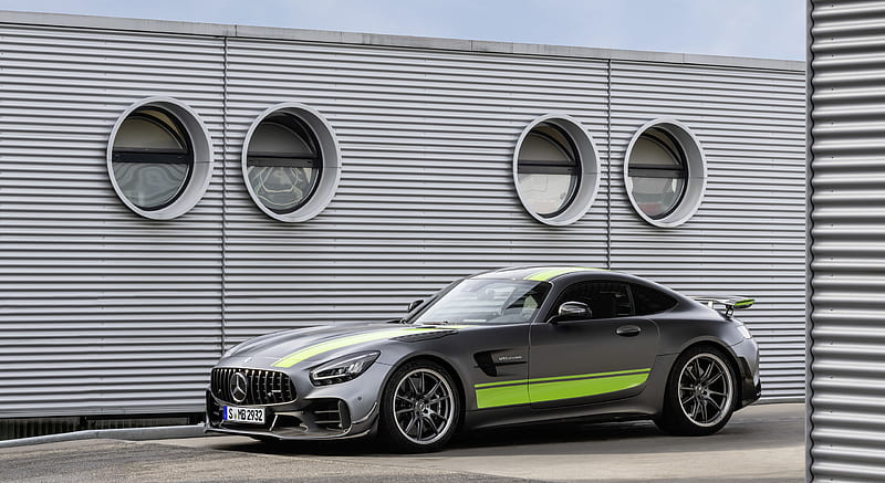 Mercedes Amg Gt R Pro Color Selenite Grey Magno Front Three Quarter Hd Wallpaper Peakpx