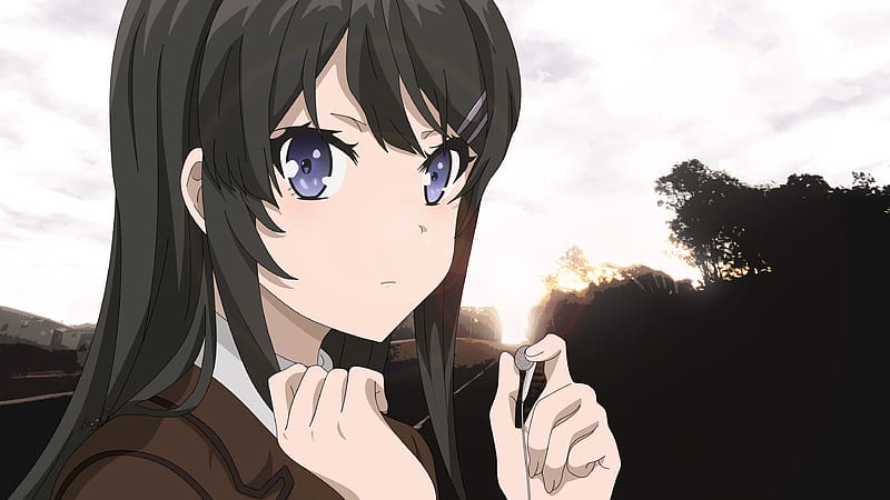 Anime, Mai Sakurajima, Rascal Does Not Dream Of Bunny Girl Senpai, HD wallpaper