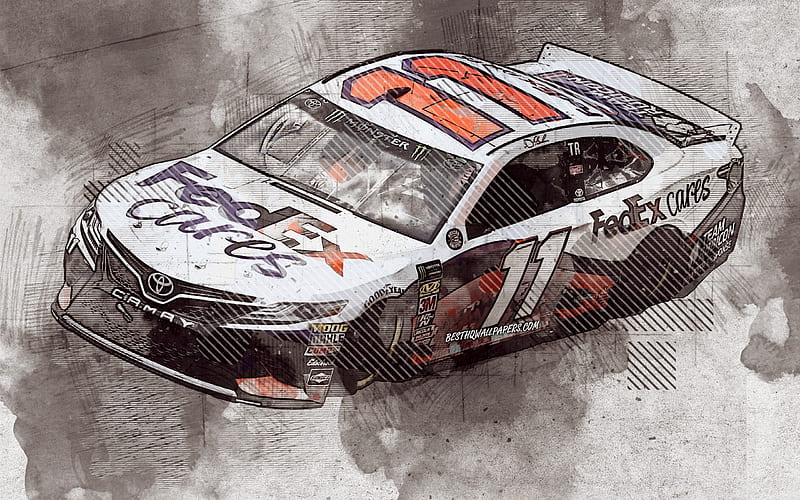 NASCAR Wallpapers on Twitter Denny Hamlin put an end to his rough season  start and won in thrilling fashion passing William Byron with 50 to go  winning the Toyota Owners 400 httpstconmzFQvadxQ 