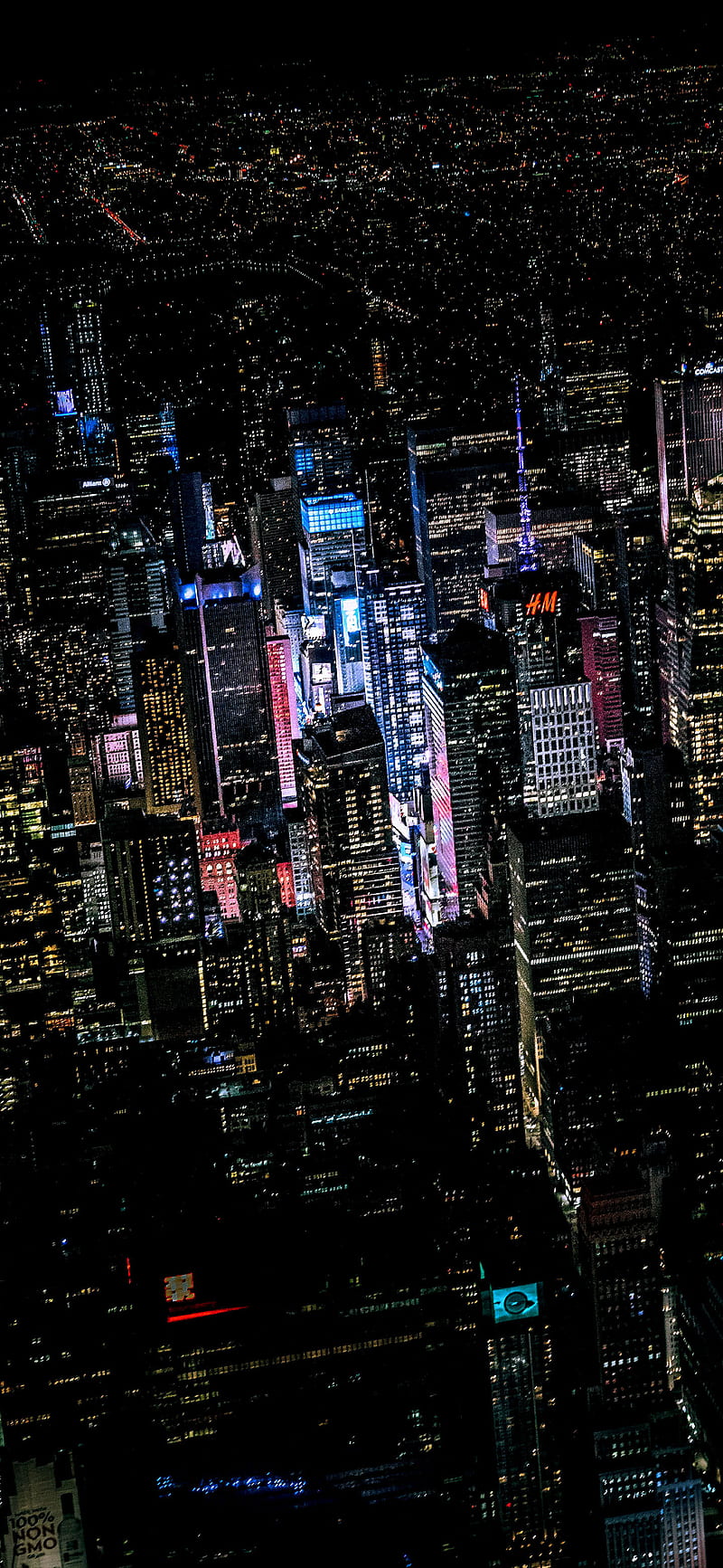 New York, city, night, HD phone wallpaper | Peakpx