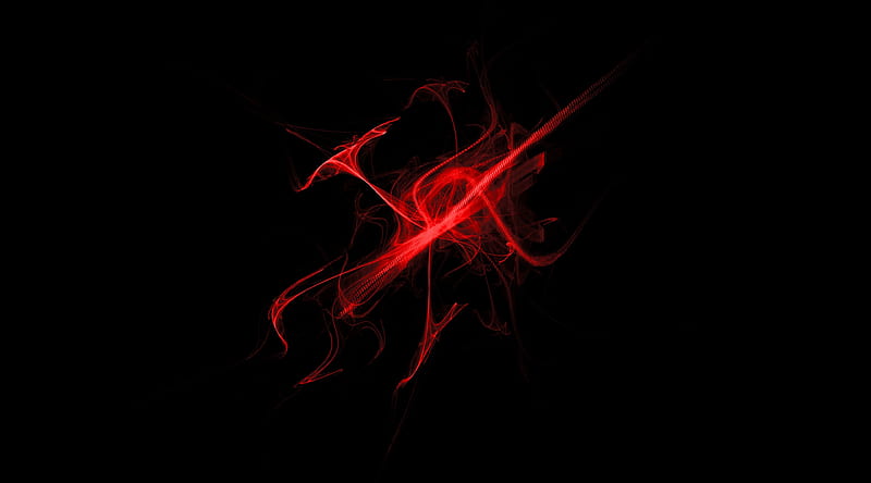 Red Chroma Ultra, Artistic, Abstract, dark, HD wallpaper