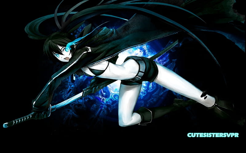Mobile wallpaper: Anime, Black Rock Shooter, 1528164 download the picture  for free.