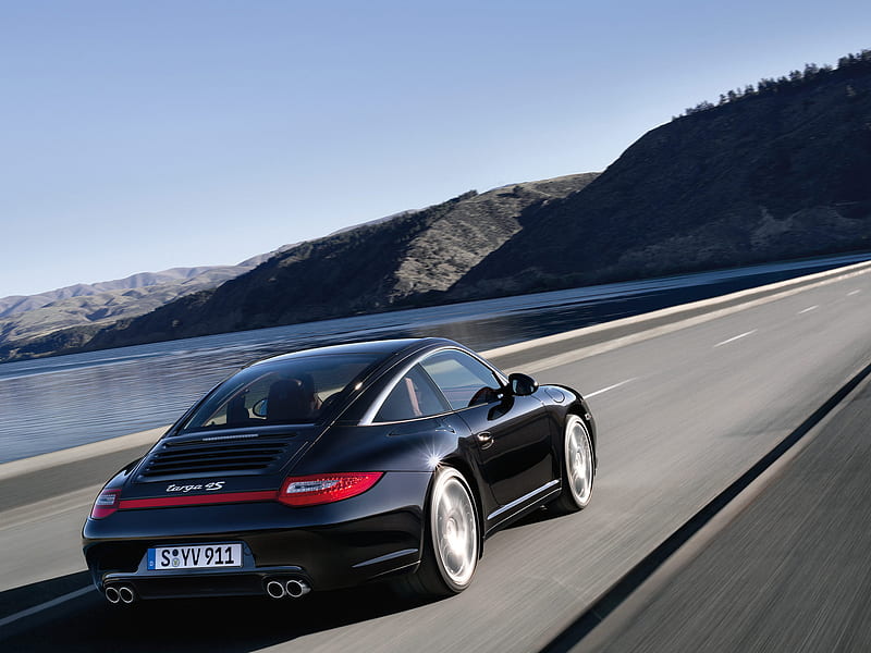 2011 Porsche 911 Targa 4S, Convertible, Flat 6, car, HD wallpaper