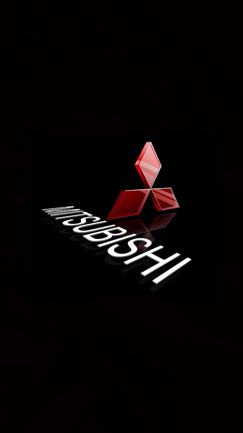 Mitsubishi, icio, logo marche, HD phone wallpaper