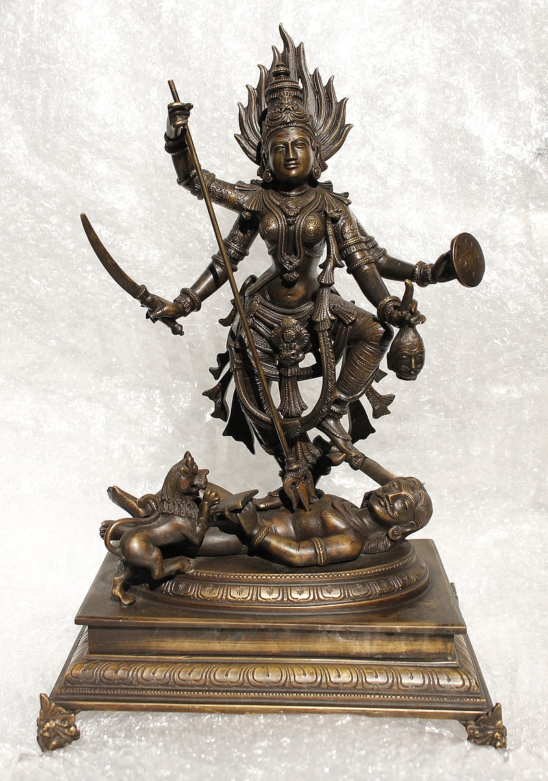 Kali maa, god, spiritual, india, goddess, HD phone wallpaper