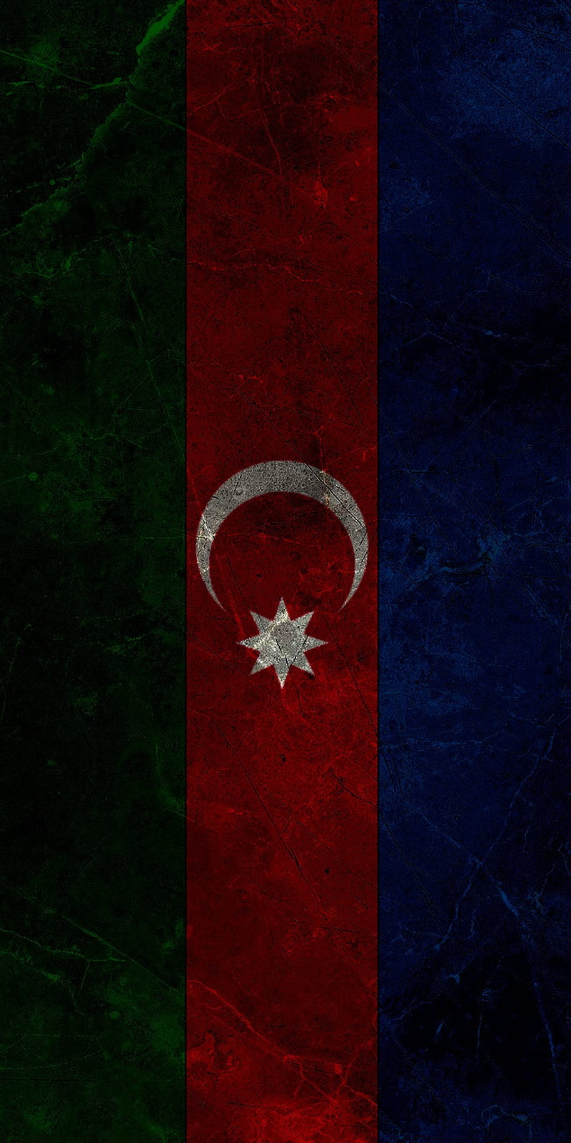 Azerbaijan Flag, leather, madness, turk, vintage, HD phone wallpaper
