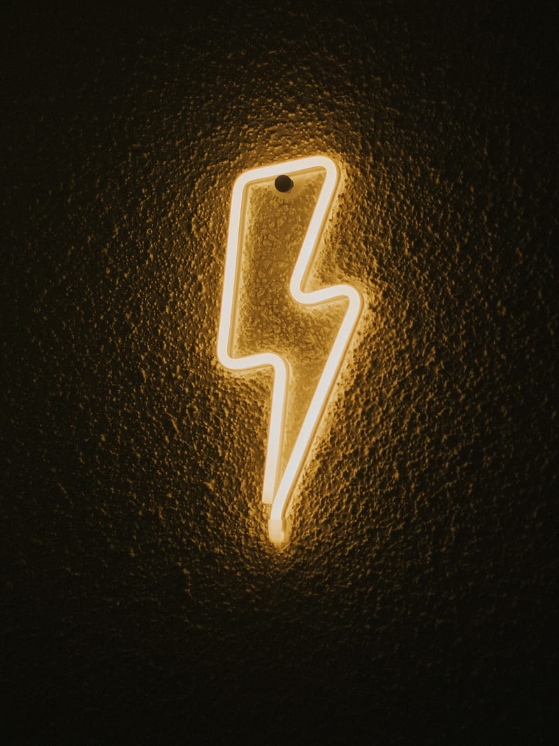 lightning, glow, texture, HD phone wallpaper