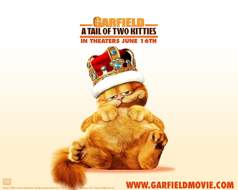 Garfield 2, comedy, garfield, cat, movie, HD wallpaper