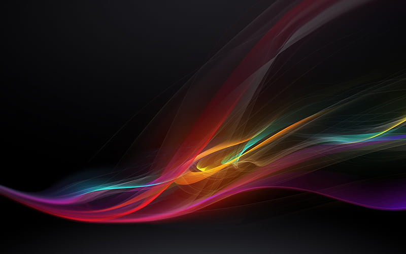 Xperia Z 2013, fantasy, flow, 3D, abstract, energy, HD wallpaper