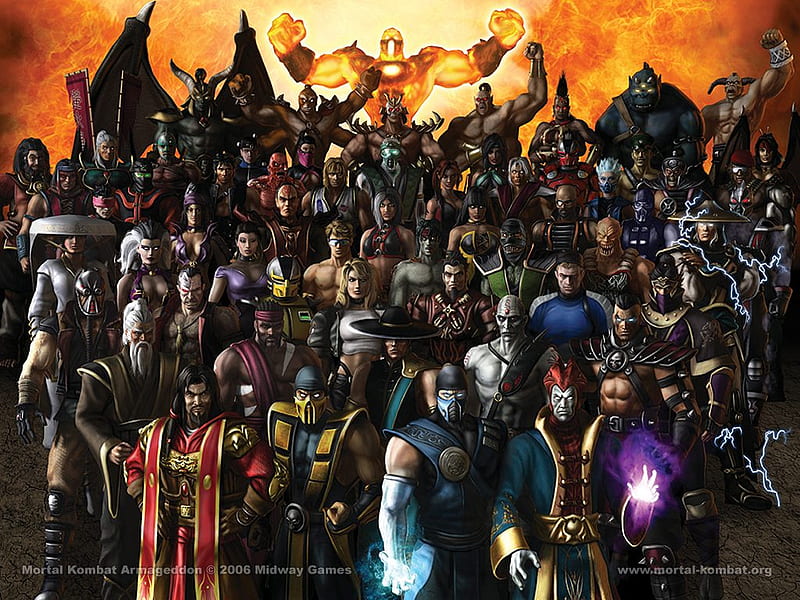 Mortal Kombat , video game, game, fighting, armageddon, HD wallpaper