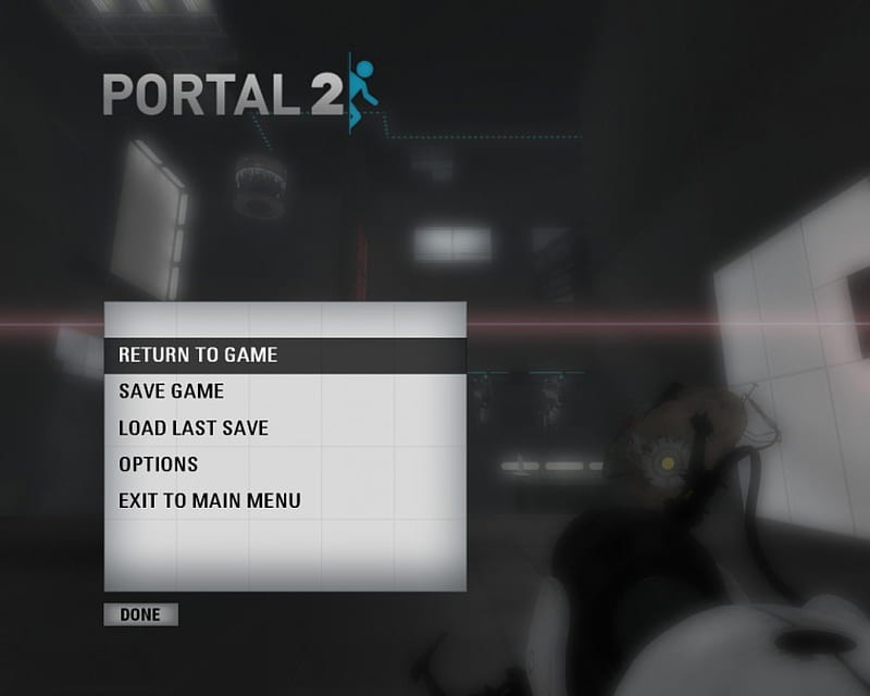 Portal 2 Pause Screen, valve, portal 2, portal, aperture science, HD wallpaper