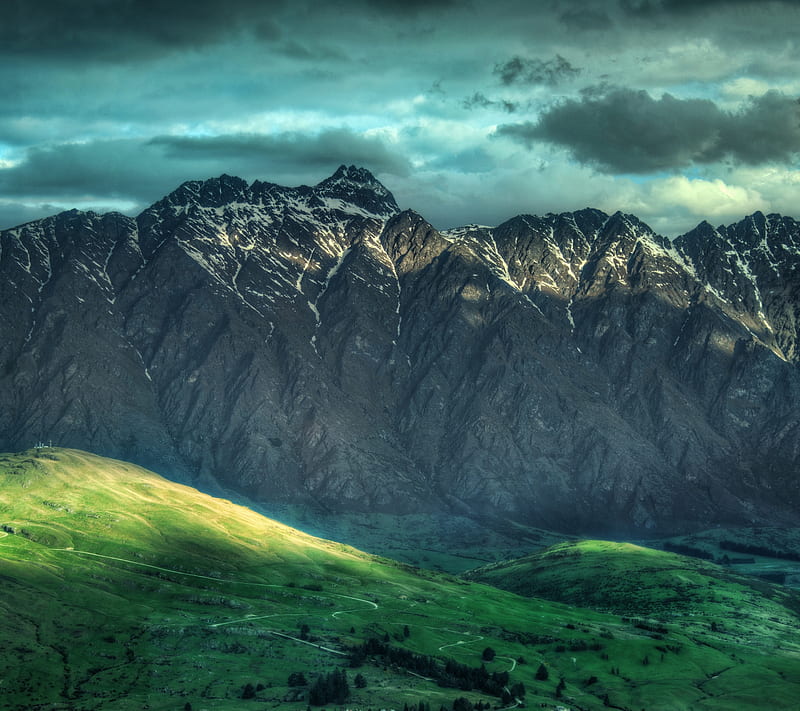 Range Mountain, cloud, landscape, terrain, HD wallpaper