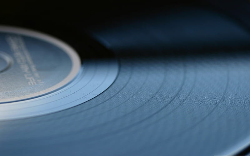 vinyl record-music theme, HD wallpaper
