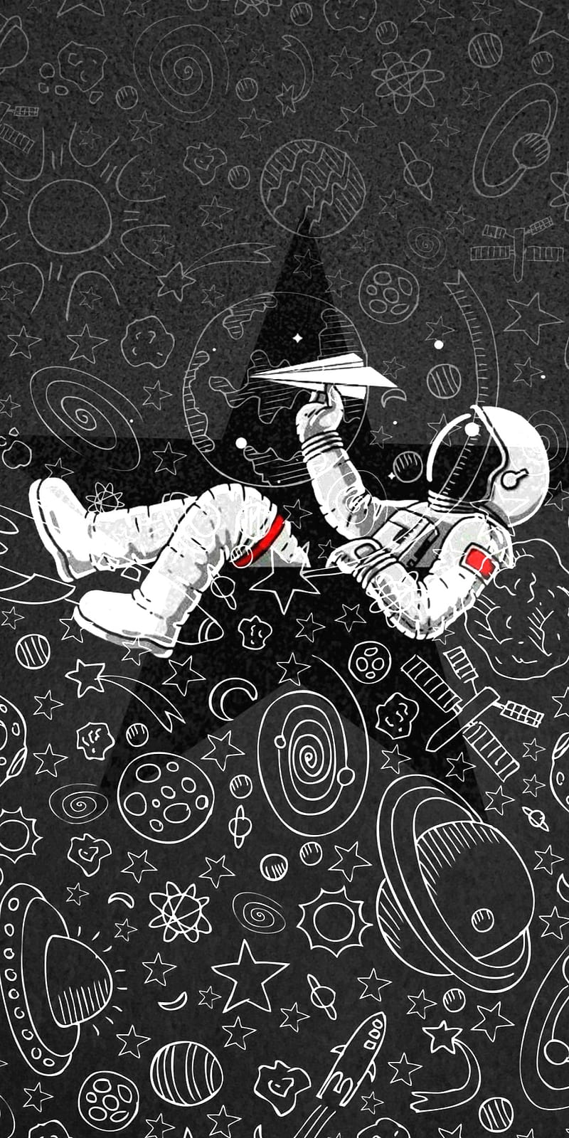 Astroboy, astronaut, space, moon, space, spaceman, HD phone wallpaper