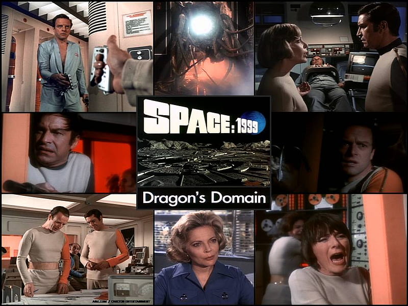 Dragon's Domain, space 1999, dragons domain, space, 1999, HD wallpaper