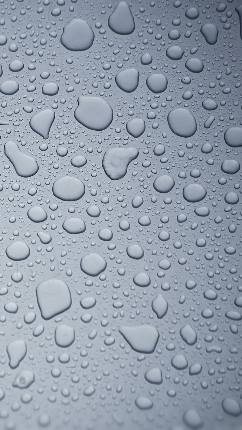 Raindrops macro, rain, water, waterdrops, wet, HD phone wallpaper