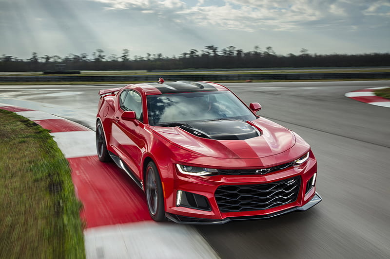 2017 Chevrolet Camaro ZL1, 6th Gen, Coupe, Supercharged, V8, car, HD wallpaper