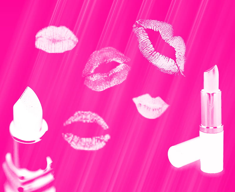 Lipstick, lip, white, lips, pink, HD wallpaper | Peakpx