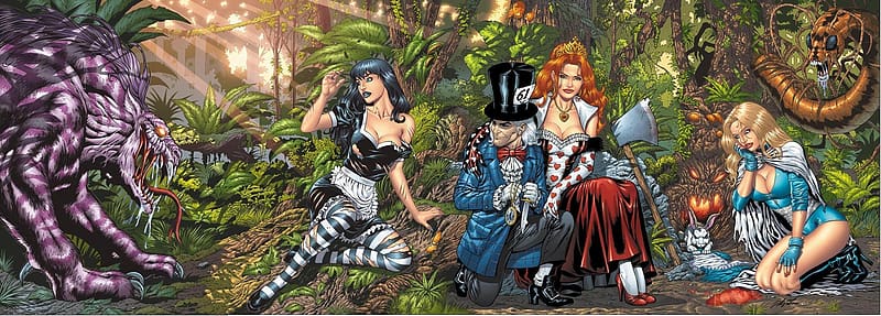 Comics, Grimm Fairy Tales: Return To Wonderland, HD wallpaper