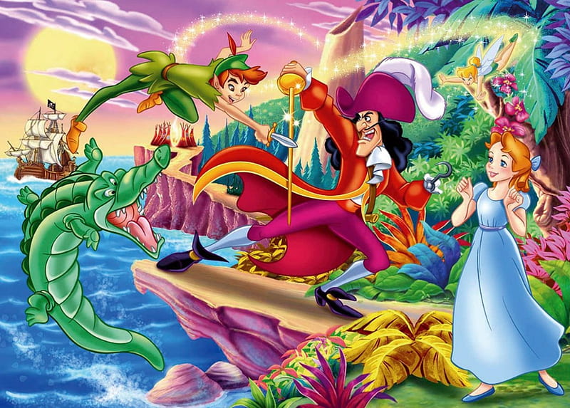Peter Pan, cartoons, movie, animation, walt disney, animations, cartoon,  disney, HD wallpaper | Peakpx