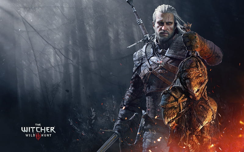 Witcher 3, Wild Hunt, 2017, Poster, new games, HD wallpaper