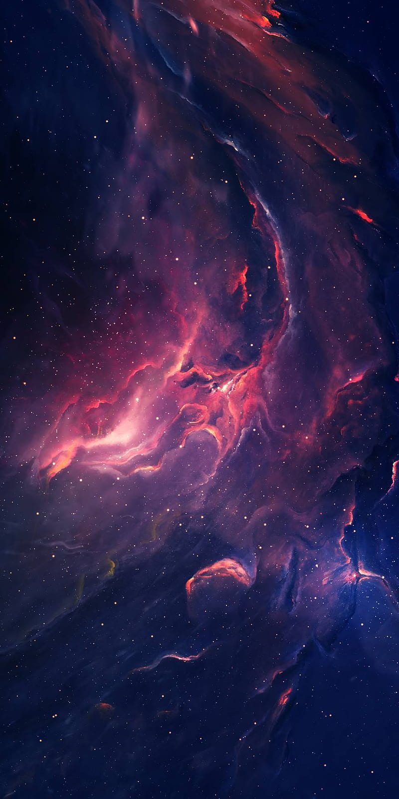 Abstract Space wallpaper by Arthur Lambillotte on Dribbble