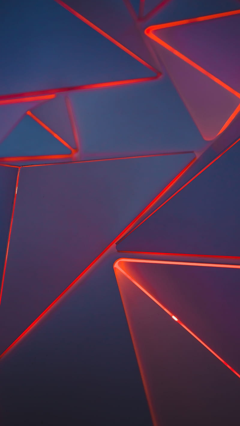 Triangles, abstract, angles, background, diamond, sharp, HD phone wallpaper