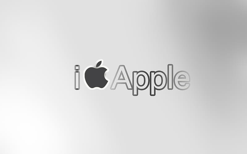 l love apple- brand selection, HD wallpaper