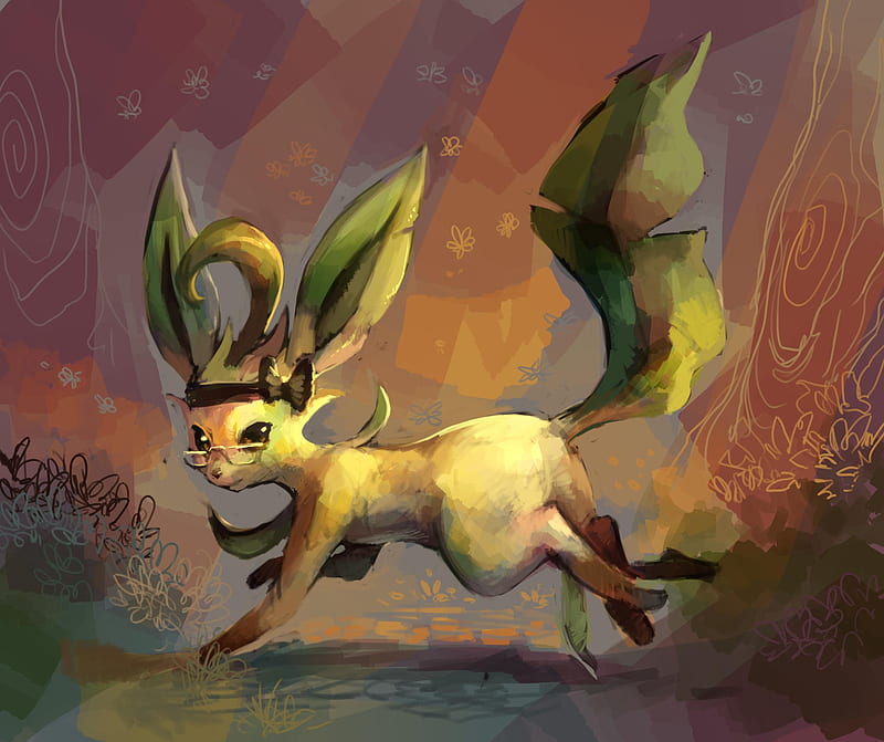 Leafeon Art - Etsy