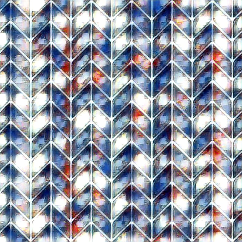CHEVRON III V57, blue, chevron, colorful, geometric, lines, minimal, orange, pattern, red, white, HD phone wallpaper