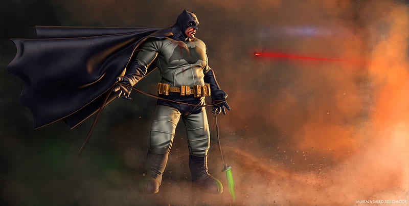 Batman Dark Knight Art , batman, artwork, artist, digital-art, , superheroes, HD wallpaper