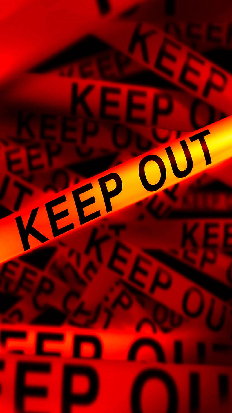 Red keep out, band, designs, fail, keepout, note, police, red, yellow ...