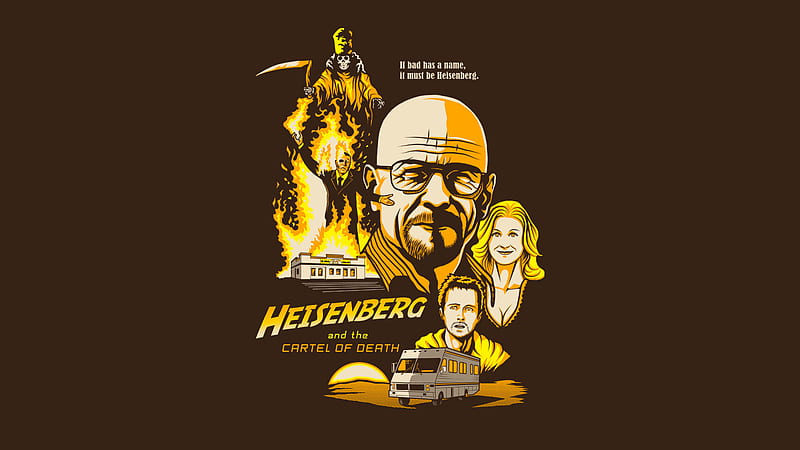 HD wallpaper: breaking bad, tv shows, artwork, artist, digital art