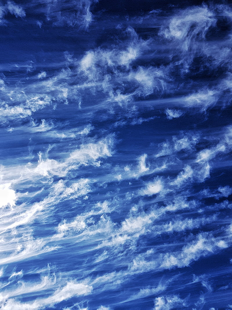sky, clouds, atmosphere, height, HD phone wallpaper