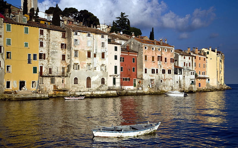 Croatia-Adriatic coast residential, HD wallpaper
