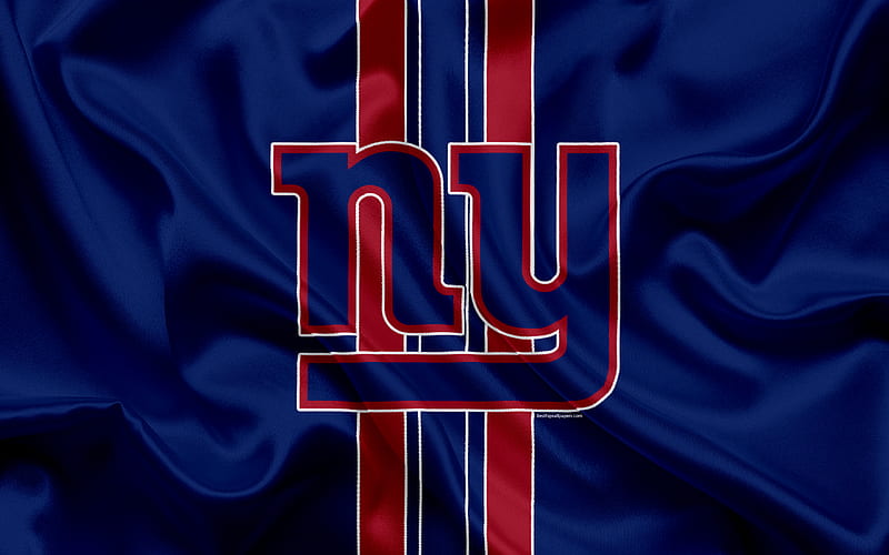 New York Giants, American football, logo, emblem, NFL, National Football League, New York, USA, National Football Conference, HD wallpaper