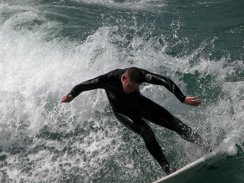 Surfing Fun, waves, pismo beach, surfing, ocean, HD wallpaper