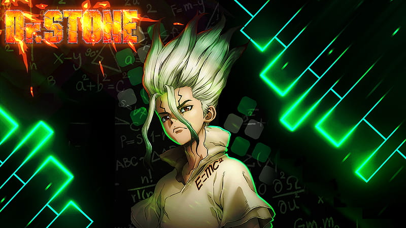 Green Hair Dr. Stone Anime Boy, HD wallpaper | Peakpx
