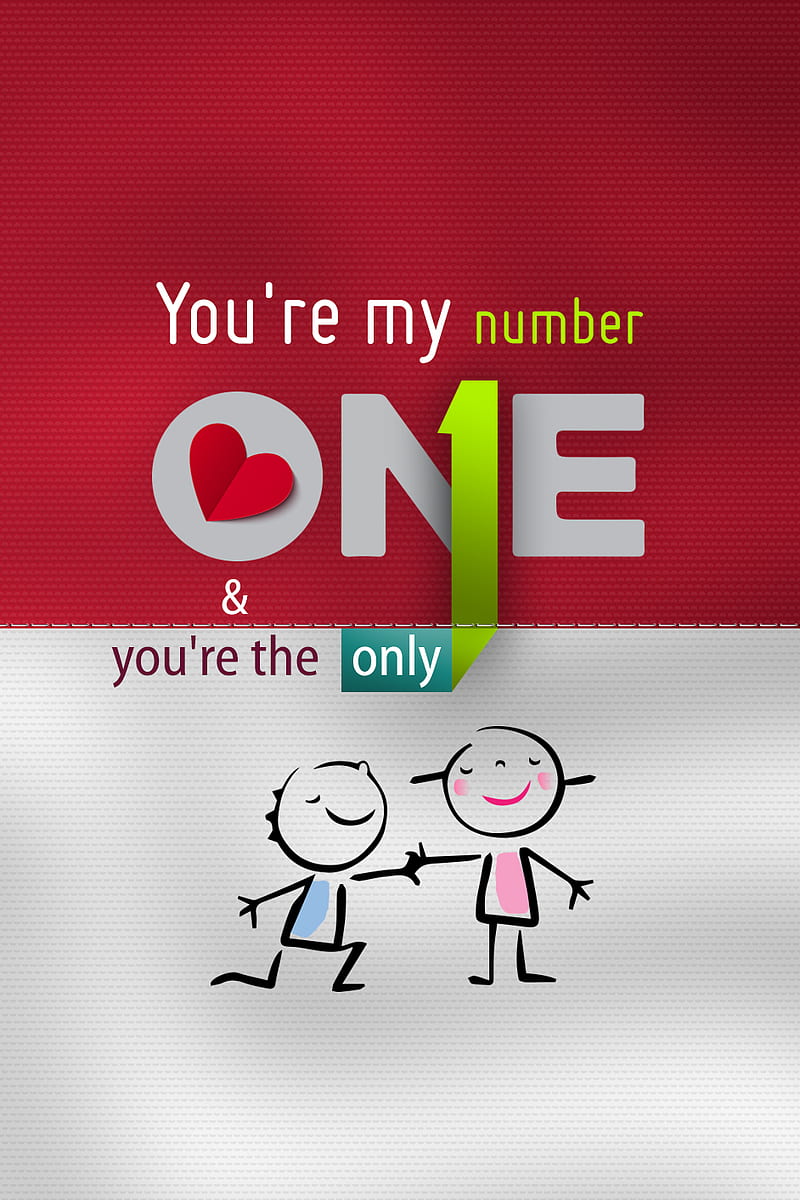 Your my number one, heart, i love u, life, love, miss u, time, true love, words, HD phone wallpaper