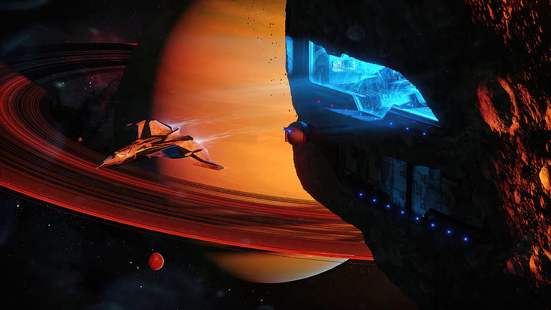 Sci Fi, Spaceship, HD wallpaper