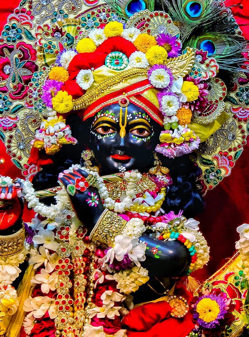 Radha Krishna Polyresine Lord Radha Krishna Statue Murlidhar/ Krishan  Kanhiya Idol