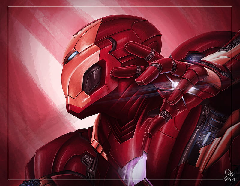 Captain America Civil War Iron Man, captain-america-civil-war, artwork, superheroes, , iron-man, HD wallpaper