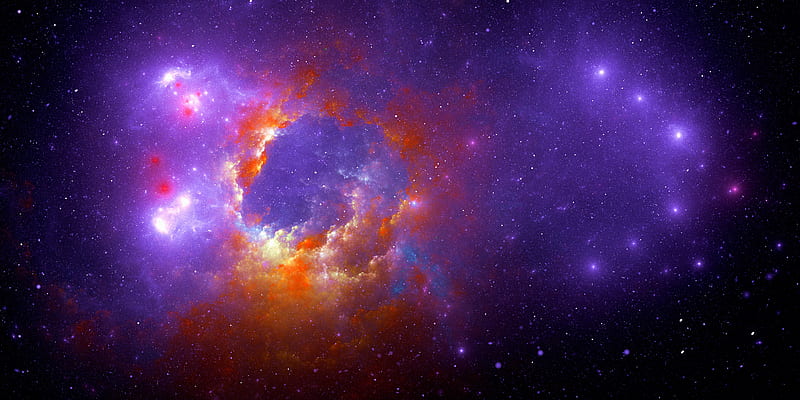 Nebula Digital Art , nebula, digital-universe, digital-art, HD wallpaper
