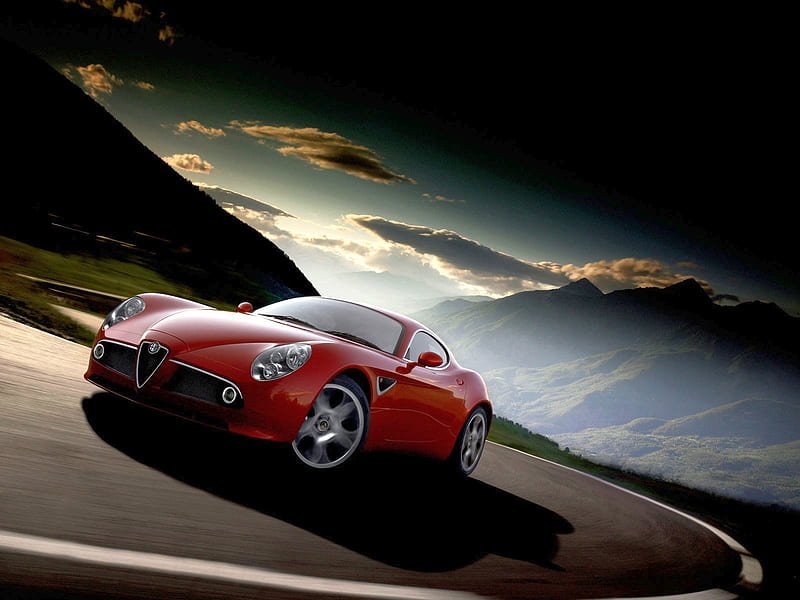 Red Car, cool, HD wallpaper | Peakpx