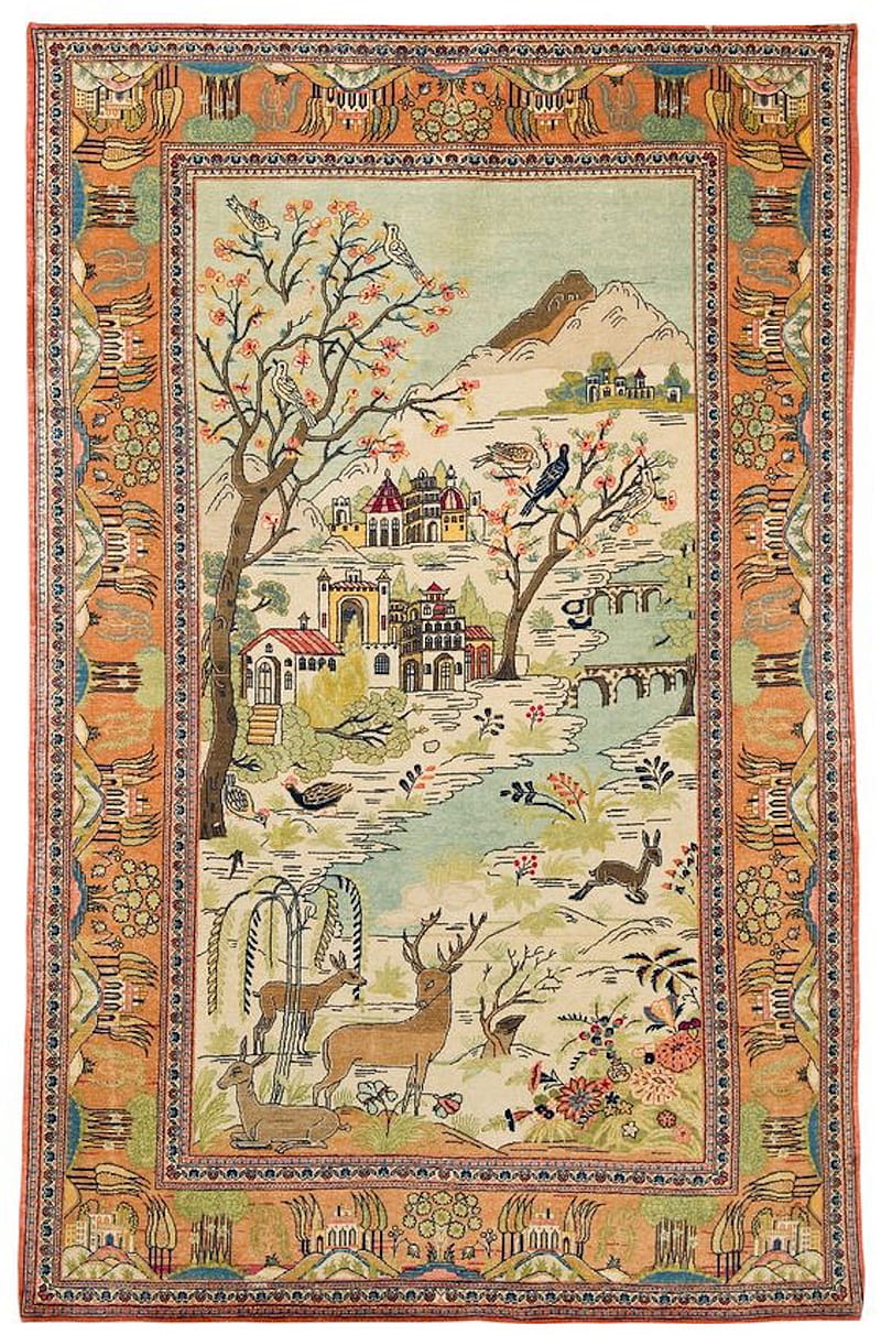 persian carpet, super, HD phone wallpaper