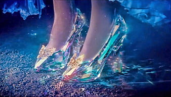 Cinderella 2015, fantasy, legs, feet, shining, shoes, HD wallpaper | Peakpx