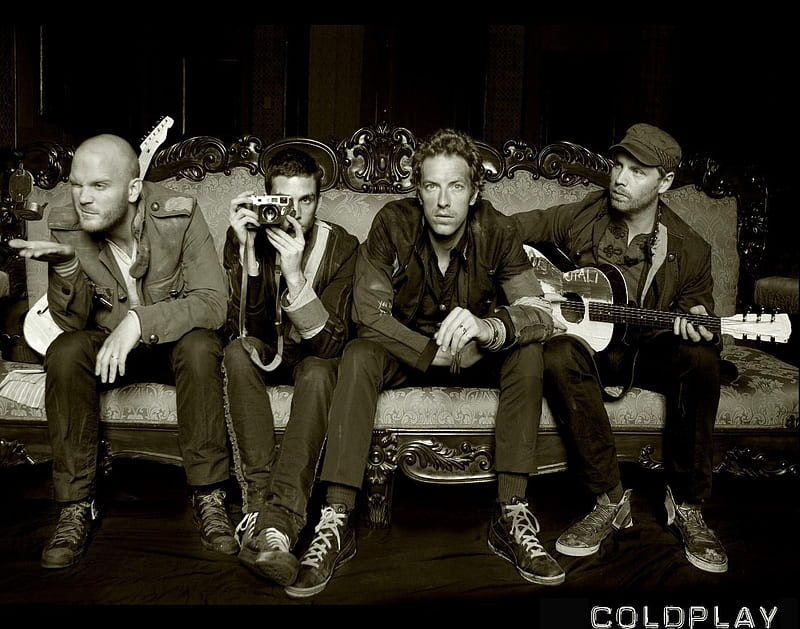 Coldplay Band, coldplay, chris martin, music, band, HD wallpaper