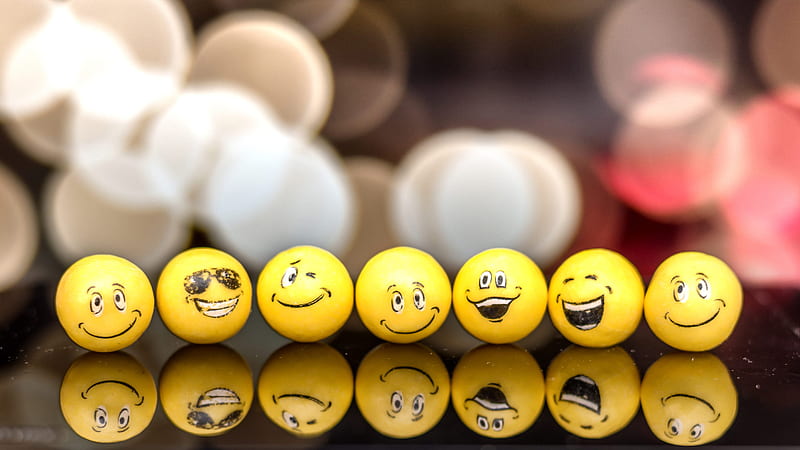 Various Faces Of Yellow Emoji Emoji, HD wallpaper