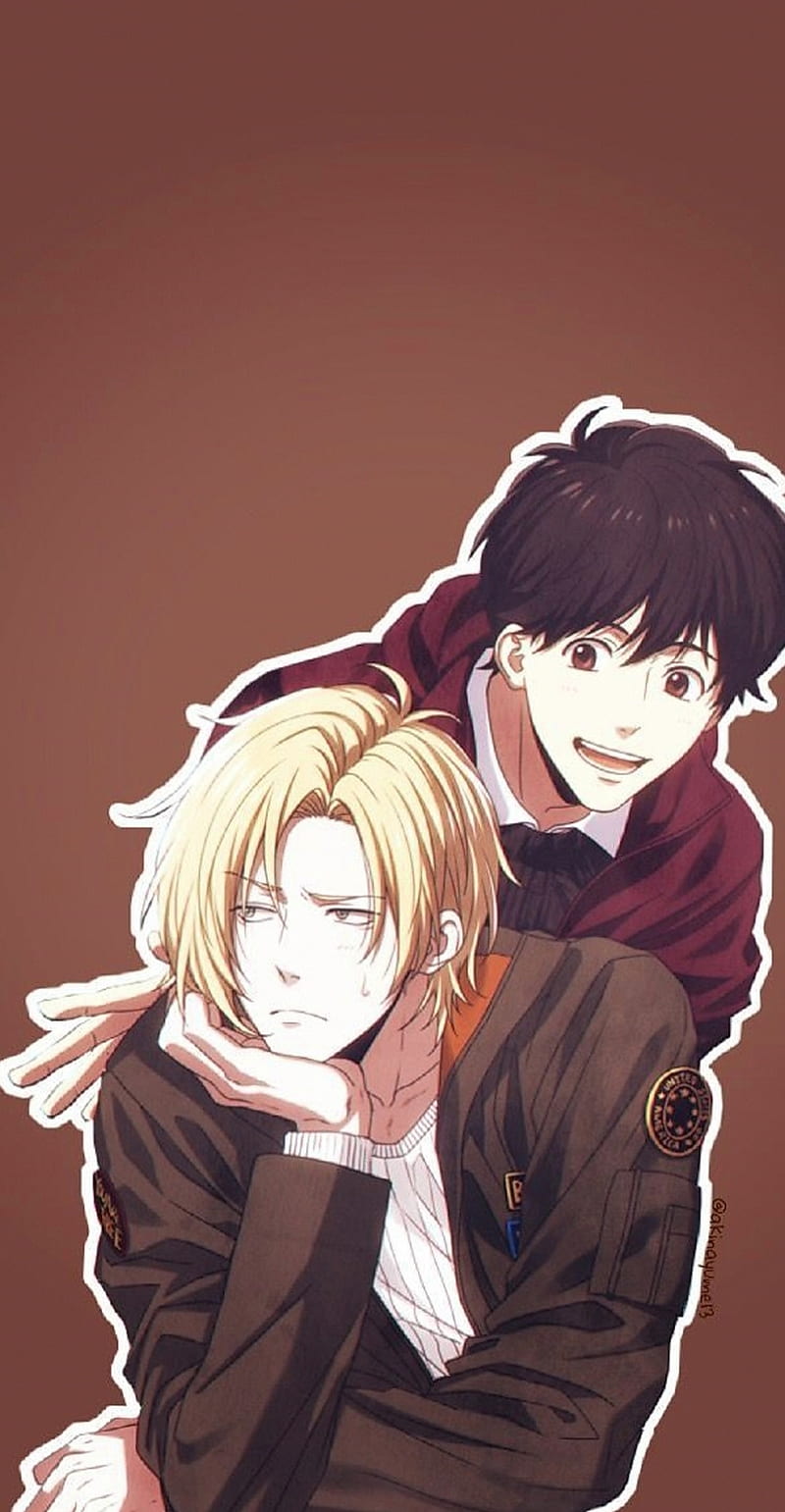 Banana fish, anime, ash, eiji, lynx, manga, HD phone wallpaper